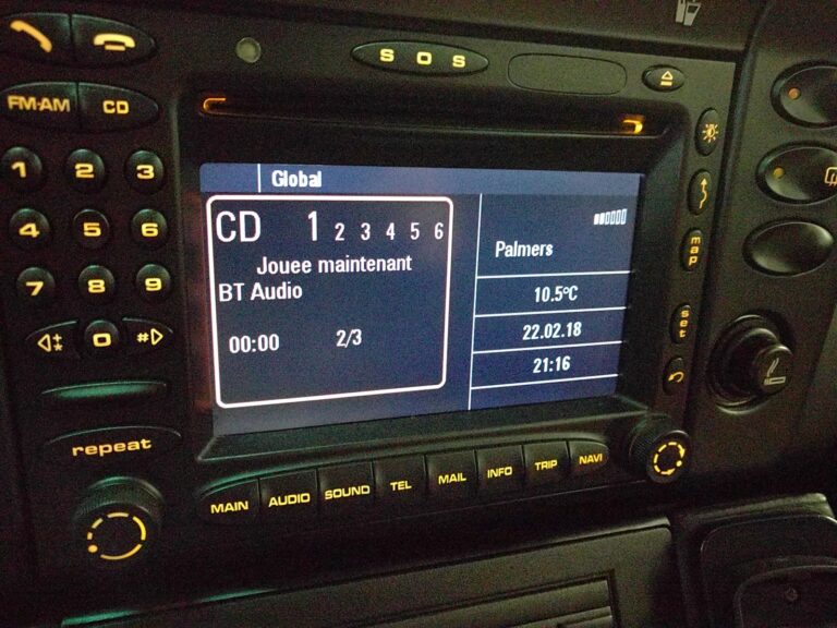 Interfaces téléphone mains-libres Bluetooth Porsche 911